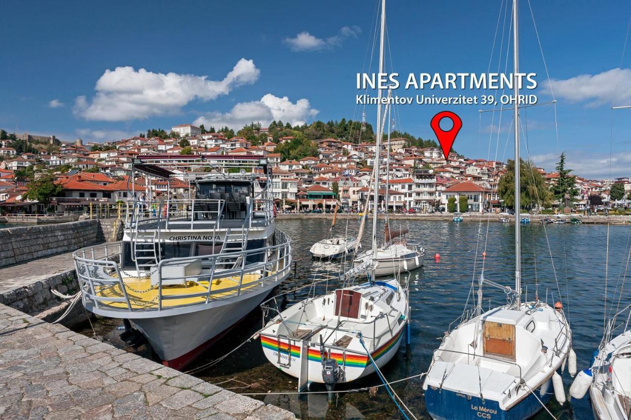 Ines Apartments オフリド エクステリア 写真